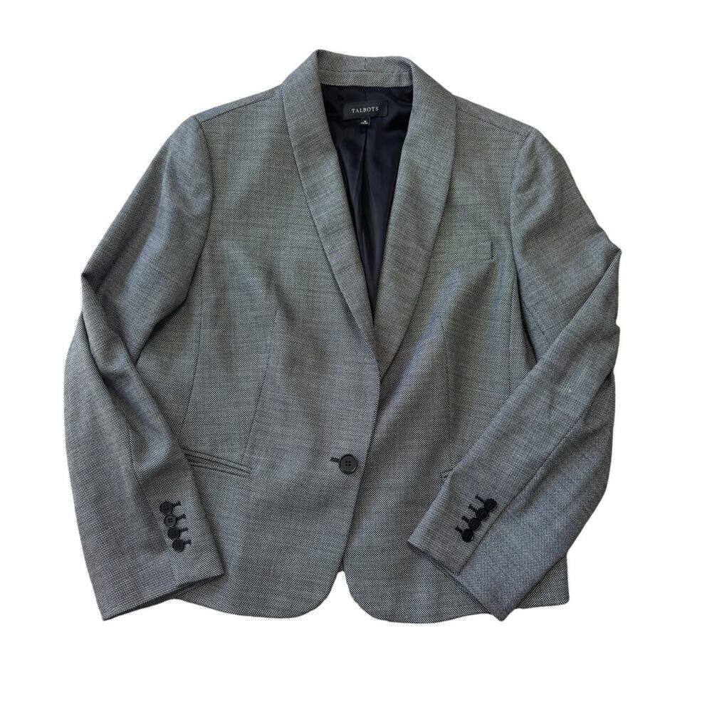 TALBOTS  Blazer/Jacket, size 18, Classic twill wool Blend, one button style